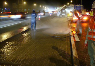 水銑拆除橋面板 水銑拆除橋面板